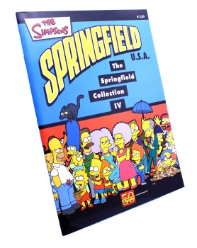 The Simpsons Springfield (Sticker) Collection IV Album von Panini Comics